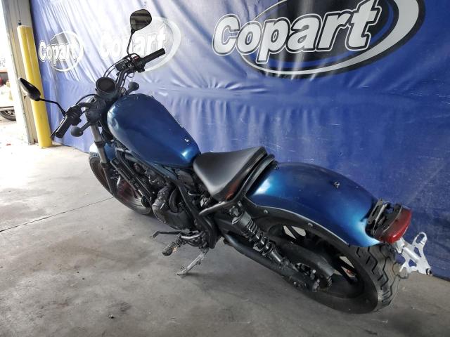 MLHPC5656M5400396 - 2021 HONDA CMX500 A BLUE photo 3