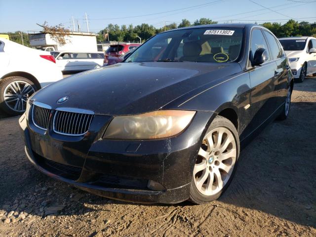 WBAVD535X7A006131 - 2007 BMW 335 XI BLACK photo 2