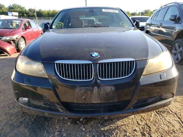 WBAVD535X7A006131 - 2007 BMW 335 XI BLACK photo 9