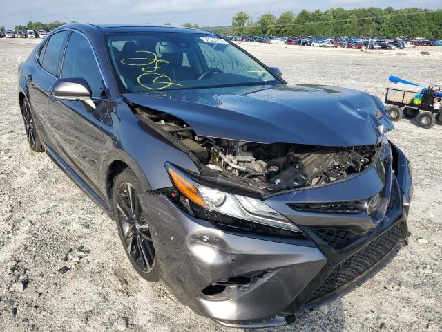 4T1B61HK6KU793962 - 2019 TOYOTA CAMRY XSE GRAY photo 1