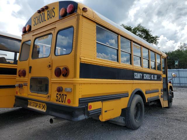 4UZAAWDC28CY24256 - 2008 FREIGHTLINER CHASSIS FS YELLOW photo 4