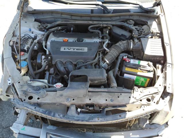 1HGCS12849A000222 - 2009 HONDA ACCORD EXL SILVER photo 7