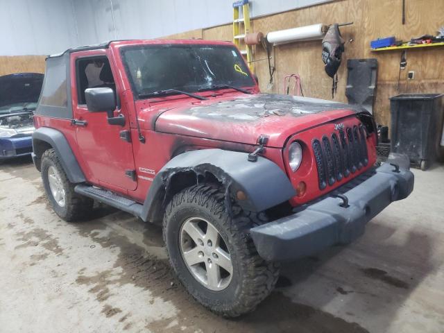 1C4AJWAG3CL210773 - 2012 JEEP WRANGLER S RED photo 1