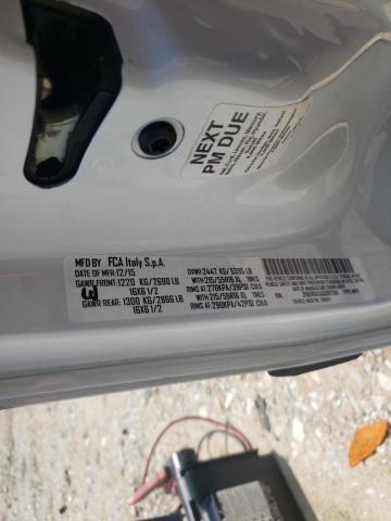 ZFBERFAT4G6B67501 - 2016 RAM PROMASTER WHITE photo 10