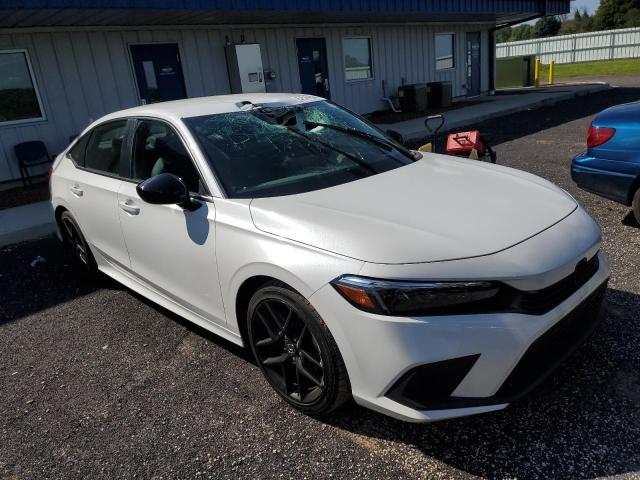 2HGFE2F57NH568292 - 2022 HONDA CIVIC SPOR WHITE photo 1