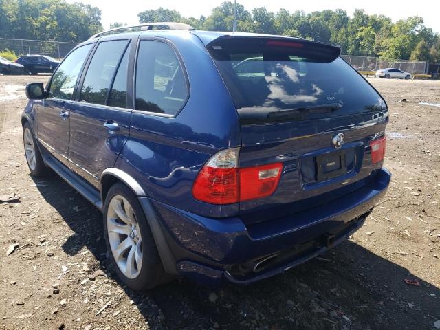 5UXFA93556LE84405 - 2006 BMW X5 4.8IS BLUE photo 3