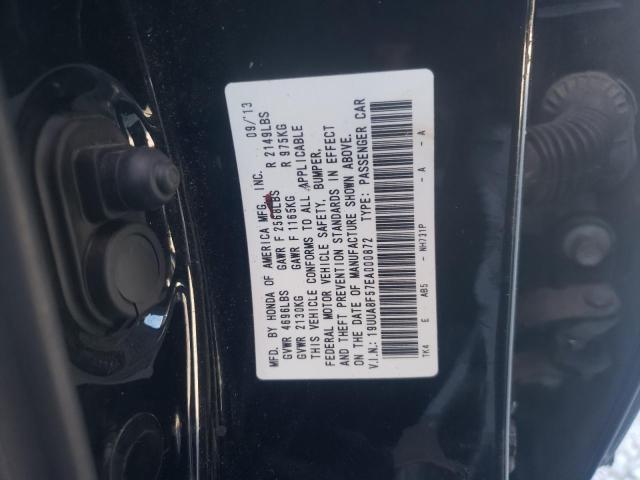 19UUA8F57EA000872 - 2014 ACURA TL TECH BLACK photo 10