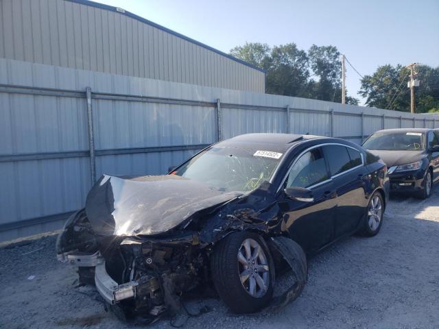 19UUA8F57EA000872 - 2014 ACURA TL TECH Սև լուսանկար 2