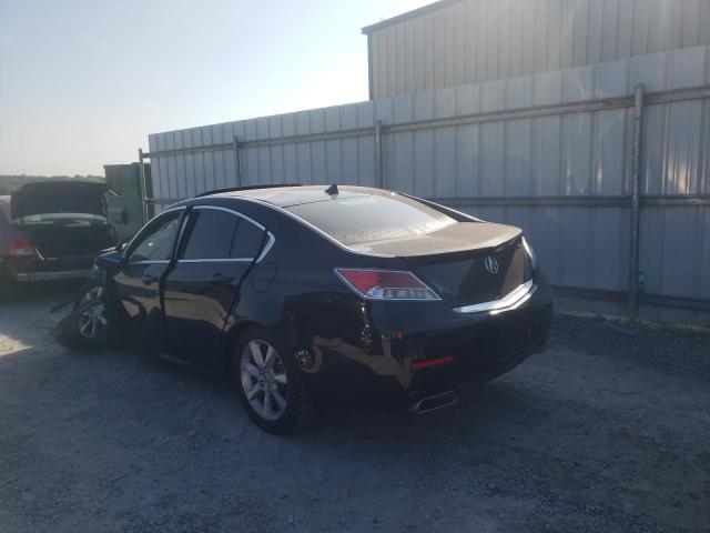 19UUA8F57EA000872 - 2014 ACURA TL TECH Սև լուսանկար 3