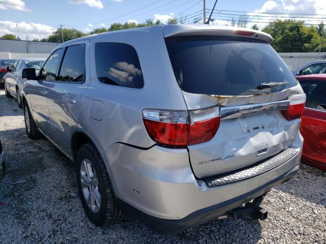 1D4RD2GG9BC741813 - 2011 DODGE DURANGO EX SILVER photo 3