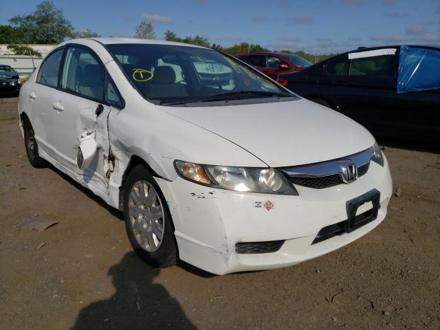 19XFA4F57AE000331 - 2010 HONDA CIVIC GX WHITE photo 1