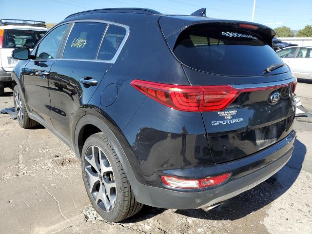 KNDPRCA6XJ7477259 - 2018 KIA SPORTAGE S BLACK photo 3