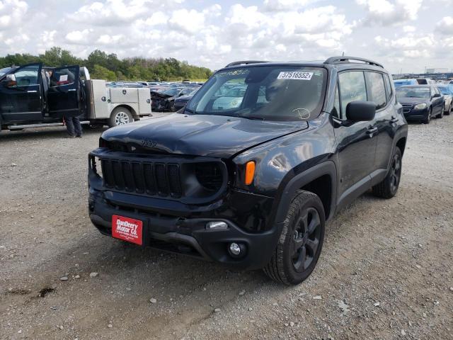 ZACNJDABXMPN08578 - 2021 JEEP RENEGADE S BLACK photo 2