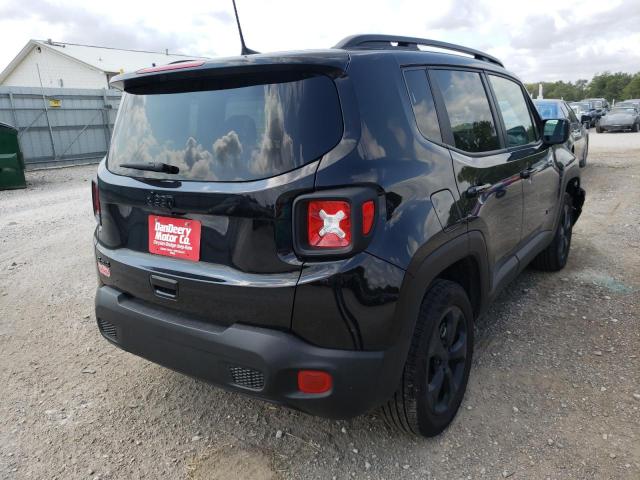 ZACNJDABXMPN08578 - 2021 JEEP RENEGADE S BLACK photo 4