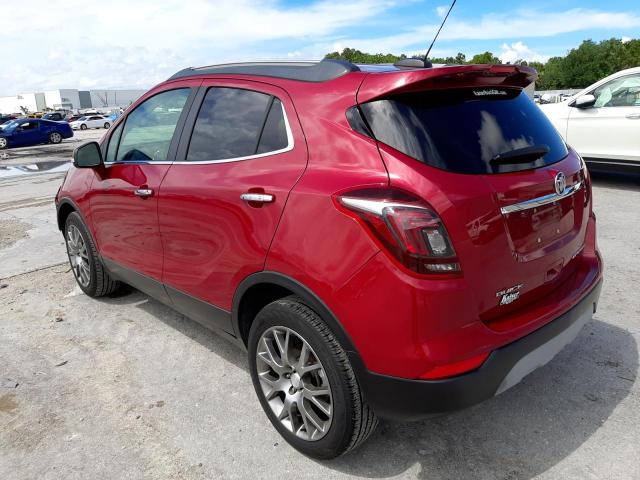 KL4CJ1SB8JB641265 - 2018 BUICK ENCORE SPO RED photo 3