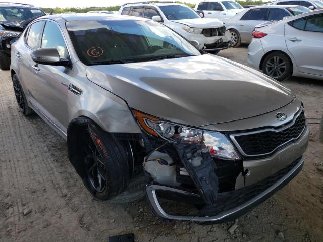 KNAGM4AD8D5055796 - 2013 KIA OPTIMA HYB SILVER photo 1