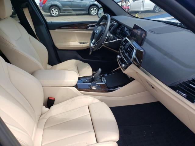 5UXTR9C57KLP97751 - 2019 BMW X3 XDRIVE3 BLUE photo 5