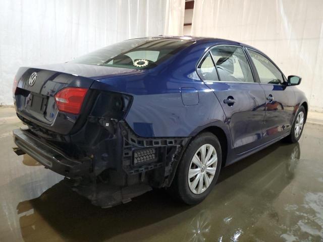 3VW2K7AJ2EM208336 - 2014 VOLKSWAGEN JETTA BASE 蓝色 照片 4