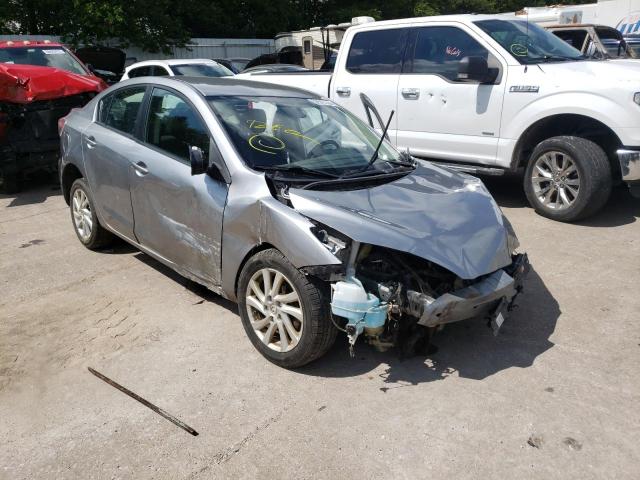 JM1BL1V72C1678629 - 2012 MAZDA 3 I SILVER photo 1