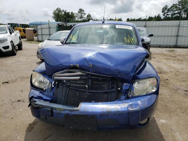 3GNDA23P26S637158 - 2006 CHEVROLET HHR LT BLUE photo 9