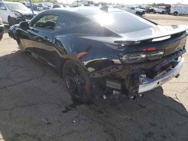 1G1FF1R71N0131260 - 2022 CHEVROLET CAMARO LT1 BLACK photo 3