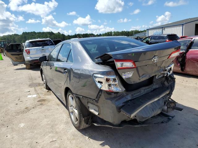 4T1BF1FK5CU585091 - 2012 TOYOTA CAMRY BASE GRAY photo 3