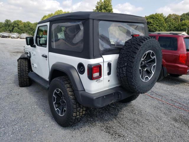1C4GJXAG5MW557652 - 2021 JEEP WRANGLER S WHITE photo 3