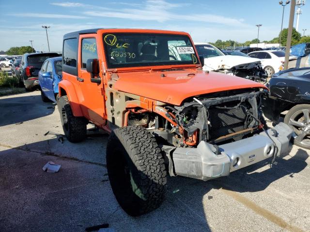 1C4AJWBG6FL622530 - 2015 JEEP WRANGLER S ORANGE photo 1