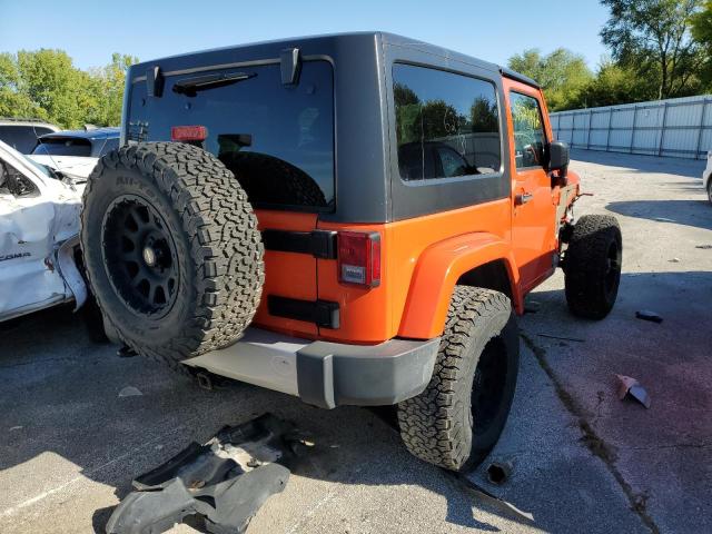 1C4AJWBG6FL622530 - 2015 JEEP WRANGLER S ORANGE photo 4