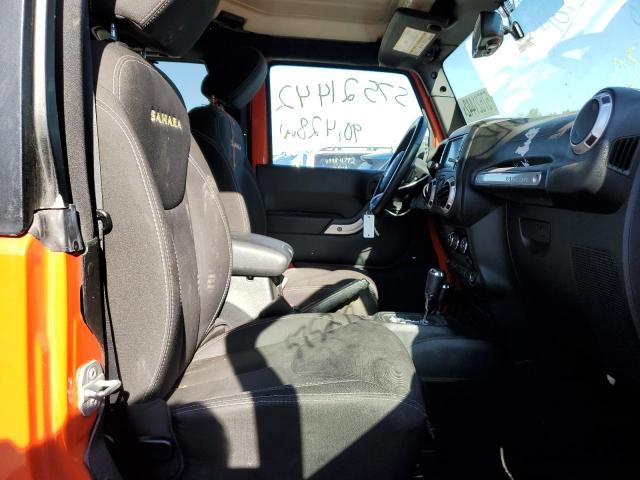 1C4AJWBG6FL622530 - 2015 JEEP WRANGLER S ORANGE photo 5