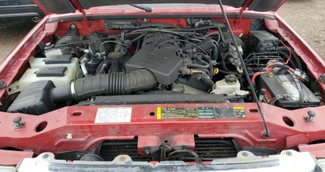 1FTYR44E54PB53427 - 2004 FORD RANGER SUP RED photo 7