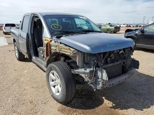 1N6AA0EK2DN307283 - 2013 NISSAN TITAN S CHARCOAL photo 1