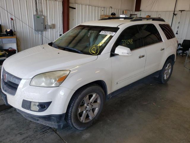 5GZEV23D19J130974 - 2009 SATURN OUTLOOK XR WHITE photo 2