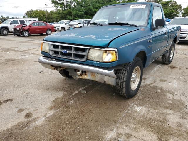 1FTCR10A9RU****** - 1994 FORD RANGER GREEN photo 9