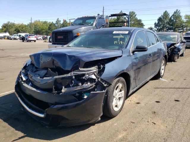 1G11A5SA6GU128307 - 2016 CHEVROLET MALIBU LIM 蓝色 照片 2