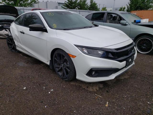2HGFC4B80KH401091 - 2019 HONDA CIVIC SPOR WHITE photo 1