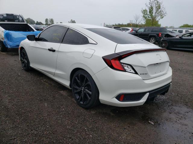 2HGFC4B80KH401091 - 2019 HONDA CIVIC SPOR WHITE photo 3
