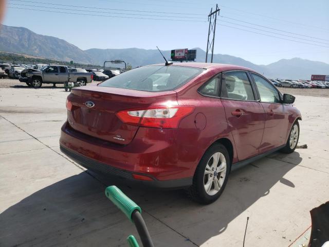 1FADP3F28DL212842 - 2013 FORD FOCUS RED photo 4