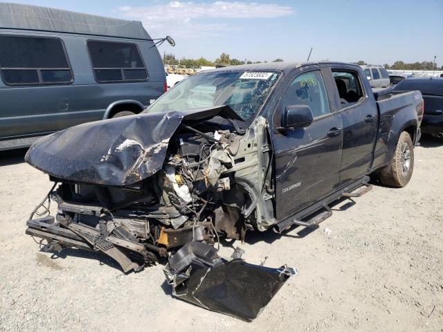 1GCGTDEN1J1124291 - 2018 CHEVROLET COLORADO Z GRAY photo 2