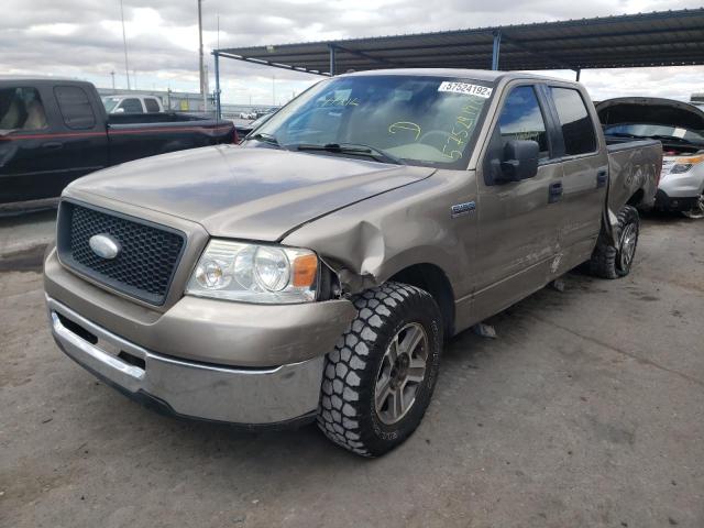 1FTPW12VX6FB39554 - 2006 FORD F 150 TAN photo 2