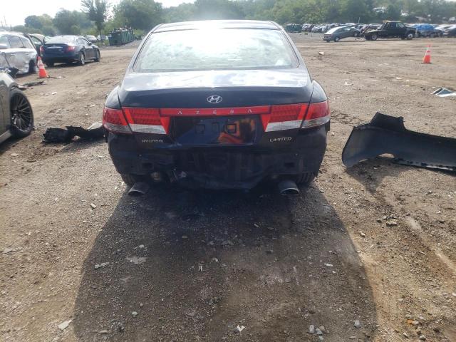 KMHFC46F56A104115 - 2006 HYUNDAI AZERA SE BLACK photo 9