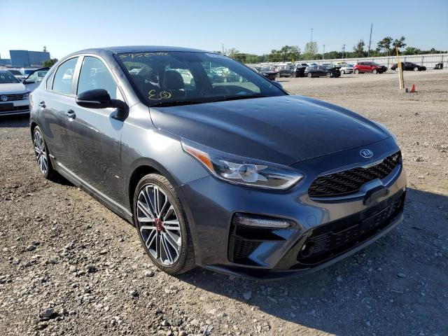 3KPF44AC8LE156264 - 2020 KIA FORTE GT GRAY photo 1