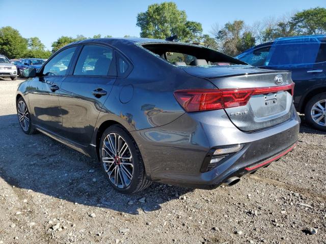 3KPF44AC8LE156264 - 2020 KIA FORTE GT GRAY photo 3