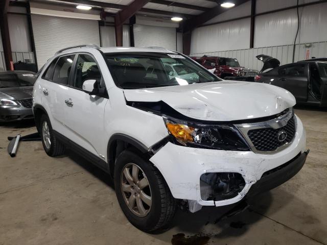 5XYKTCA61CG303579 - 2012 KIA SORENTO BA WHITE photo 1