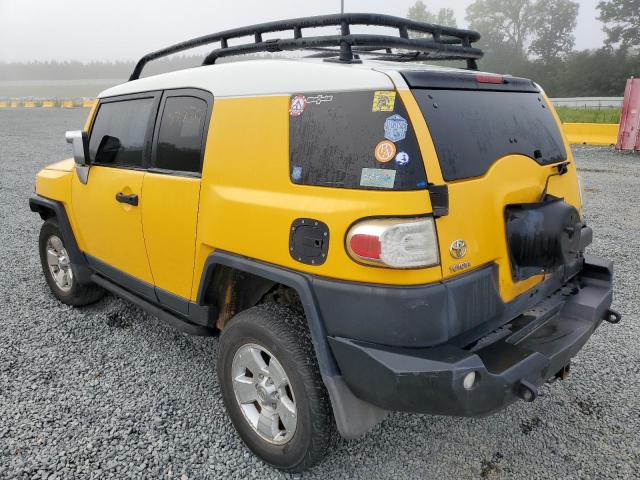 JTEBU11F070021359 - 2007 TOYOTA FJ CRUISER YELLOW photo 3