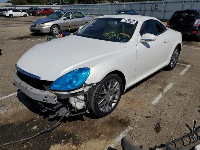 JTHFN48Y150063353 - 2005 LEXUS SC 430 WHITE photo 2