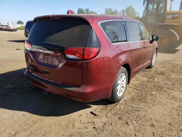 2C4RC1DG3HR518360 - 2017 CHRYSLER PACIFICA T RED photo 4