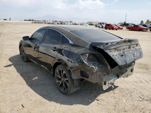 2HGFC2F85LH546501 - 2020 HONDA CIVIC SPOR BLACK photo 3