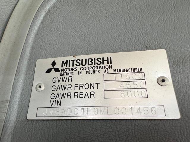 JW6ADC1F0ML001456 - 1991 MITSUBISHI FE 434 RED photo 10