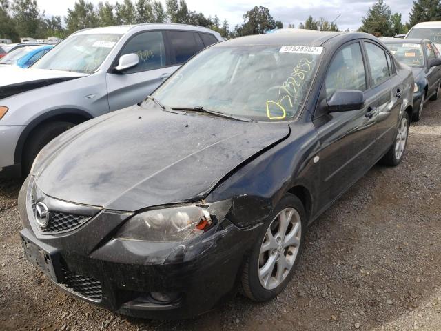 JM1BK32G291223002 - 2009 MAZDA 3 I BLACK photo 2